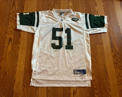 Jonathan Vilma #51 New York Jets Youth XL Reebok Football Jersey Mens Small - Image 1 of 4