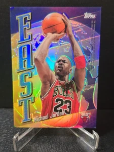 1998 Topps East West Refractor Michael Jordan / Kobe Bryant #EW5 - Picture 1 of 2