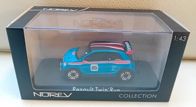Renault Twin’Run Twin Run 2013 Norev blue rosso 517945 die cast modellino auto - Immagine 1 di 4
