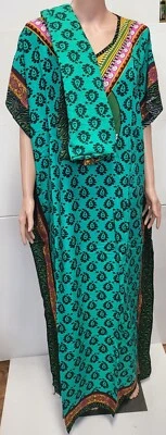 Vestido africano con bufanda Dera Foto 1 de 4