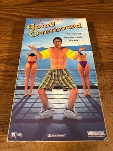 Going Overboard VHS VCR Video Tape Movie Used Adam Sandler - Picture 1 of 7