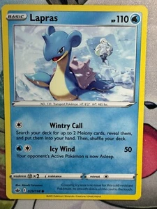 Lapras Non Holo English Pokemon TCG BKA795 - Picture 1 of 1