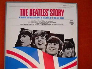 APPLE RECORDS The Beatles 2 Vinyl LP ALBUM Box Set Japanese Released 1971 RARE - Picture 1 of 9