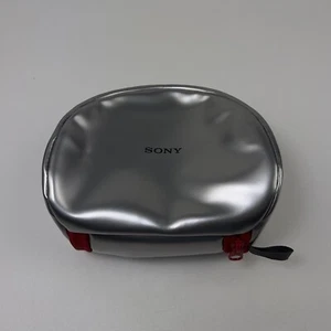 Sony Headphone Case Only MDR-X10 Red/Silver Simon Cowell X Edition Original OEM - Picture 1 of 11