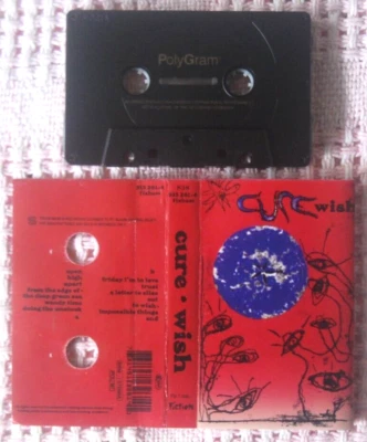 THE CURE *WISH* INDONESIA 12-track CASSETTE 1992 POLYGRAM L@@K - Image 1 of 2