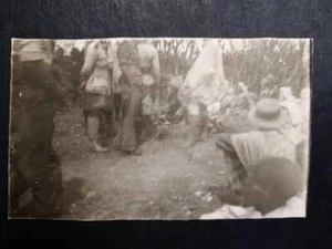 Foto Photo Kolonien Äthiopien 1936 Gefangene KK3700 - Bild 1 von 1