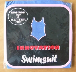 Girls Regulation School swimsuit size 36  One piece nylon /elastane Royal Blue - Picture 1 of 3