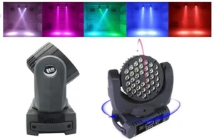Testa Mobile 36 Led Professionale DMX Illuminazione Faretto Discoteca cir - Afbeelding 1 van 1