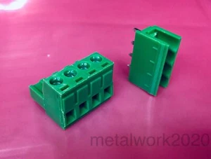 4 Pin Phoenix Style Plug, 5.08mm Terminal Block Power Connector, Female Header - Picture 1 of 5
