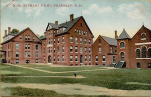 1911 Exterior View Orphans Home Franklin NH Postcard A35 - Picture 1 of 2