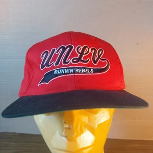 Vintage UNLV Runnin Rebels Starter Snapback Hat - Picture 1 of 5