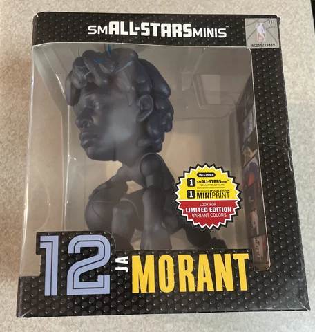 Ja Morant NBA smALL-STARS MINI 6 inch Figure RARE DARK BLUE CHASE VARIANT Cover