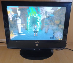 Cello 19" Wide Screen LCD TV C1973F , Faulty DVD Player, No Remote - Picture 1 of 14
