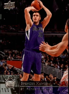 Tarjeta coleccionable 2009 10 Upper Deck #166 Spencer Hawes Sacramento Kings casi nueva NBA - Imagen 1 de 1