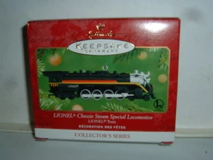 Hallmark LIONEL TRAIN CHESSIE STEAM SPECIAL LOCOMOTIVE ORNAMENT 2001 Die-Cast - Picture 1 of 2