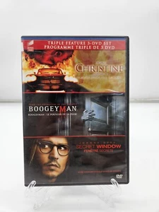 Christine / Boogeyman / Secret Window (DVD, 2011) Horror - Picture 1 of 7