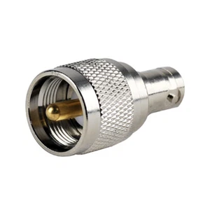 BNC Female to UHF PL-259 Male Connector Adapter for Vehicle CB Mobile Radio - Picture 1 of 3