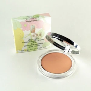 Clinique Stay Matte Sheer Pressed Powder 03 STAY BEIGE - Size 0.27 Oz. / 7.6 g - Picture 1 of 1