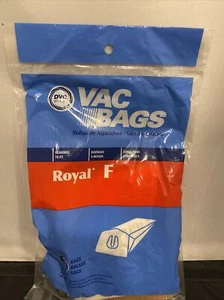 3 Dirt Devil / Royal Type F Vacuum Cleaner Bags Replacement OEM 320014 - Picture 1 of 9