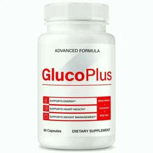 Gluco Plus Blood Optimizer, GlucoPlus Blood Support Pills for Circulation 60ct - Picture 1 of 3