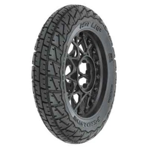 Pro-Line Hot Lap Mounted Motorcycle Front Tire Mounted w/ Supermoto Wheel (S3) - Picture 1 of 5