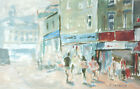 New Street Barnsley POSTCARD Yorkshire Steve Greaves Painting Art Card Landscape