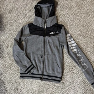 Billabong Hoodie Jacket Women Medium Full Zip Since 1973 Skate Surf - Picture 1 of 10