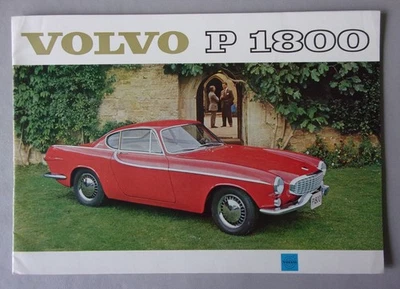 VOLVO P1800 orig 1961 USA Mkt Sales Brochure - P 1800 - Image 1 of 4