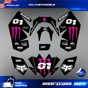 Fits Suzuki LTR450R GRAPHIC KIT decals stickers LTR 450r all years - Picture 1 of 9