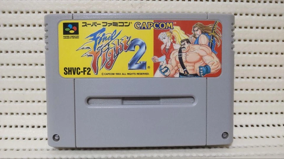 Final Fight 2 SFC SUPER Famicom Nintendo Game Japan Version Region-locked - Image 1 of 1