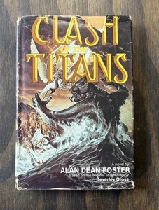 Vintage 1981 “Clash of the Titans” Hard Cover Book By Alan Dean Foster - Bild 1 von 5