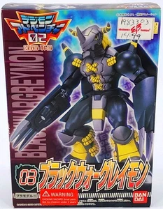Modellino Bandai 2000 Digimon Adventure Zero Two Blackwargreymon Model Kit - Foto 1 di 6