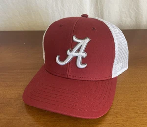 ALABAMA CRIMSON TIDE Mesh Trucker Hat Snapback NEW Free Shipping - Picture 1 of 7