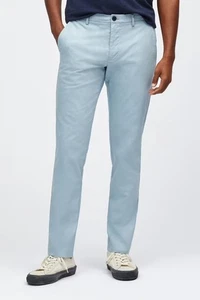 Bonobos Tech Chinos Athletic Fit 32x30 light blue-gray pants - Picture 1 of 10
