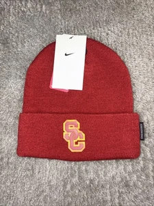 USC Trojaner Nike Wintermütze Unisex Dunkelrot Neu - Bild 1 von 7