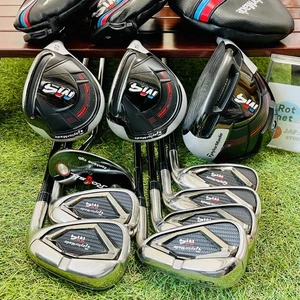 TaylorMade ALL M4 Set 1w 3w 5w 5-9Pw Iron 10pics S Flex RH Mens Golf Culb - Picture 1 of 24