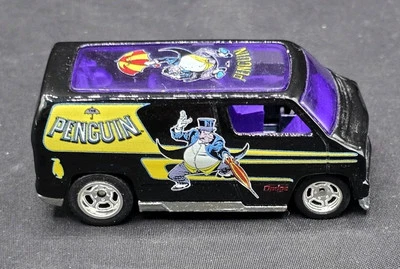 Hot Wheels Real Riders Custom 77 Dodge Van Penguin Batman Loose - Image 1 of 4