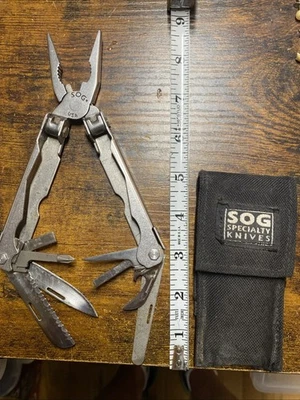 Vintage SOG Knives USA PARATOOL Multi-Plier Multi Function Knife-Tool - Image 1 of 4