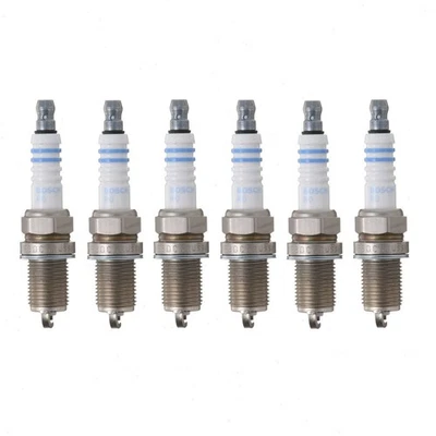 6 bujías Bosch níquel cobre para Mercedes-Benz 300E 1993 2,8 L 3,2 L VW Foto 1 de 4