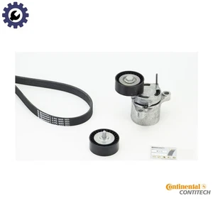 VRIBBED BELT SET 6PK1660K5 FOR BMW 2/X4/G0/F98/F3/F8/7/G11/F6/X3/F5/F87/F0/F1 - Picture 1 of 11