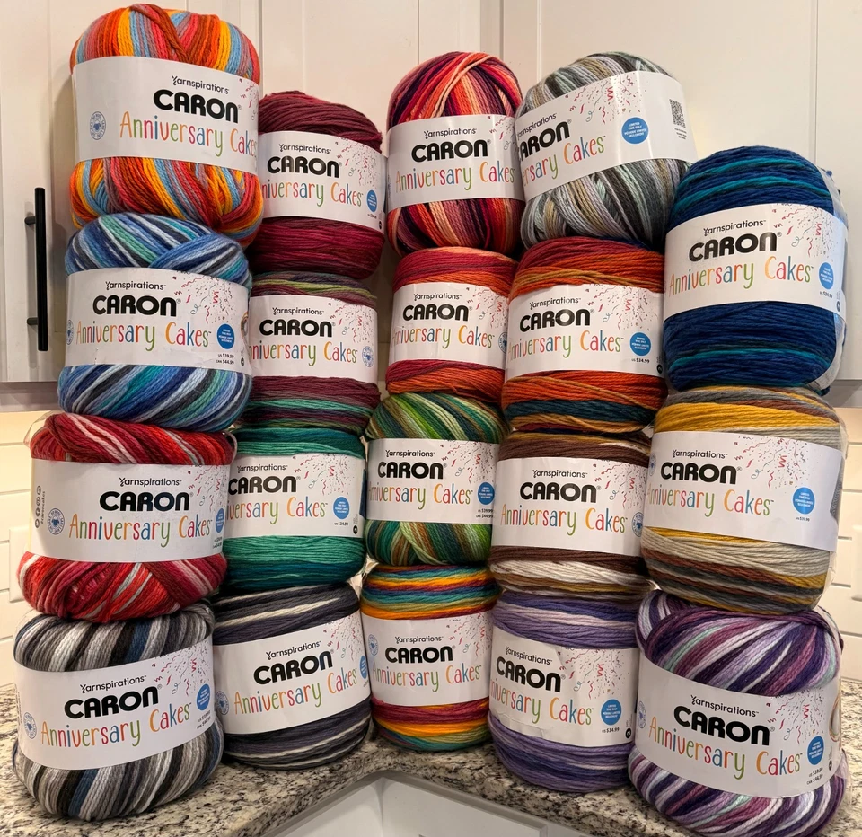 BLACK FRIDAY DESTASH--Caron Anniversary Cakes--Limited Time FREE SHIPPING - Image 1 of 1