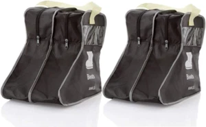 Portatili 2 Pack Stivali Stoccaggio,Borsa Porta Stivali Corti/Protezione,Copri Stivali (Bla - Foto 1 di 12