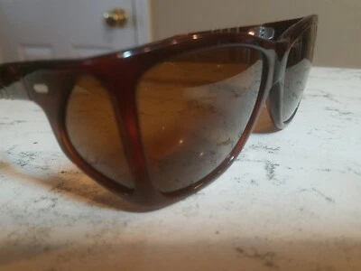 Gafas de sol Persol Ratti vintage marrón sobre marrón 009 12294 Italia auténticas usadas en excelente estado Foto 1 de 4