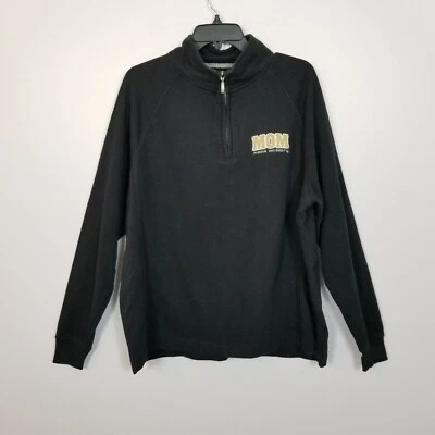 PURDUE UNIVERSITY MOM 1/4 Cremallera L/S Polar JANSPORT Sudadera Negra Talla 2XL Foto 1 de 4