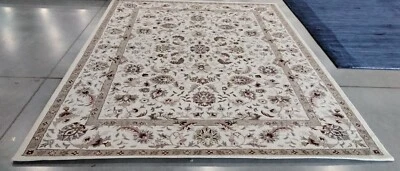 IVORY 8'-9" X 11'-9" Hole in Rug, Reduced Price 1172715881 HK78C-9 - Image 1 of 4
