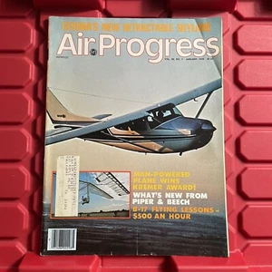 Air Progress Magazine Cessnas New Retractable Skylane B17 Vintage January 1978 - Imagen 1 de 2