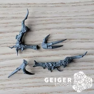 40k Necromunda Bits | Malstrain Genestealers | Mutated Razor Sharp Claws Set (A) - Picture 1 of 1