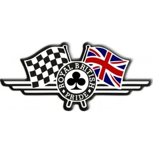 Pegatina de resina 3D bandera del Orgullo Real Británico Union Jack Triumph - Imagen 1 de 1