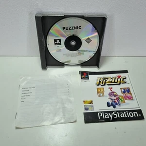 PS1 Puzznic PS1 Game - Front case cover missing + FREE POST - Picture 1 of 7