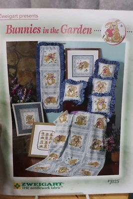 Zweigart Bunnies In The Garden #J025 2007 - Image 1 of 3